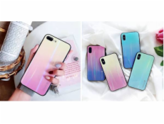 Samsung A20 Gradient Glass Case 1 Mild Melon