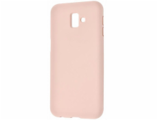 Samsung J4 Plus Silicone Case Pink Sand