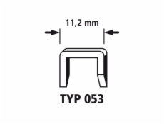 Wolfcraft Wolfcraft Široké sponky do sponkovačky výška 8 mm 1400 ks  7030000