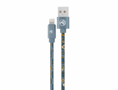 Tellur Graffiti USB to Lightning cable 3A 1m blue