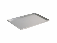 ALUMINIUM BAKING TRAY, TH 1,5 MM STRAIGHT EDGES 60X40 CM