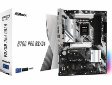 ASRock B760 PRO RS/D4 / Intel B760 / LGA1700 / 4x DDR4 / 3x M.2 / HDMI / DP / USB-C / ATX