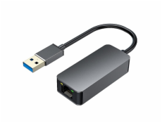 PremiumCord adaptér USB3.0 -> LAN RJ45 ETHERNET 2,5G/1000 MBIT Aluminium