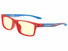 GUNNAR kancelářské/herní brýle CRUZ KIDS LARGE (8-12) - MARVEL SPIDER-MAN EDITION * jantarová skla * BLF 65 * NATURAL fo