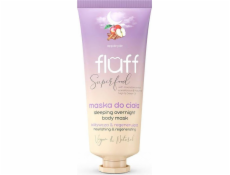 Fluff Fluff_Super Food Spící přes noc tělo výživné a regenerační masku pro tělo masku Apple Pie 150 ml