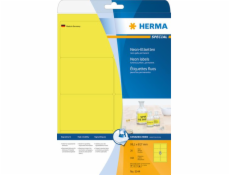 Barevné štítky Herma A4, Matte Paper Bridge Yellow, 160 PCS (5144)