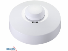 Senzor mikrovlny BEMKO 1200 W 360 stupňů IP20 Round White (B52-SES60WH)