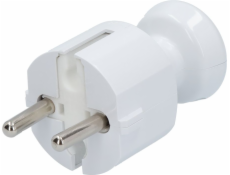 Timex-Elektro Plug B/U 16A 2P, 250V, White (WT-4)