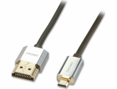 Lindy HDMI Micro - HDMI kábel 4,5 m strieborný 41679