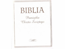 Diecézní nakladatelství a tiskový dům v Santomi Bible. Suvenýr křtu (zlatý)