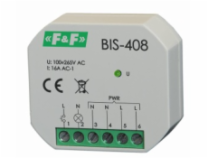 F&F Bistable Relay 1NO 16A 100-265V AC IP20-BIS-408