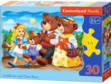 Castorland Puzzle Goldilocks a tři medvědi 30 prvků