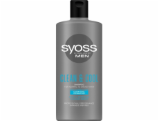 Syoss Syoss Men Clean & Cool Szampon odświeżający - włosy normalne i przetłuszczające 440ml