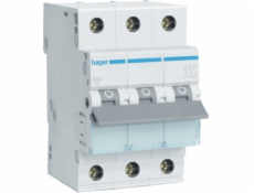 HAGER Polo Overprournt Switch 3P C 40A 6KA AC MCN340E