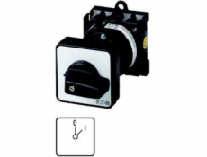 Eaton Cam Switch 0-1 2P 20A 6,5 kW pro vestavěné T0-1-15402/EZ (055465)