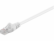 Goobay Krosowy Krosowe Patchcord U/UTP Cat. 5e CCA White 5M (68508)