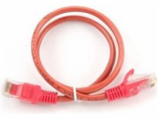 Delock Patchcord RJ45, Flooded Cover, 5e, UTP, 0,25 m, červená (PP12-0,25M/R)