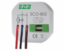 F&F SCO-802 Osvětlení stmívače s pamětí 230 V AC 350 W SCO-802