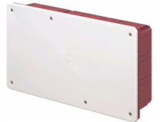 Elettrocanali Flat Shipping s Cover Series 350 294x152X70 Red-Biały (EC350C7)