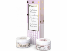 Nacomi Nacomi_Set Blueberry Sleep Peeling and Burning Sweet Blueberry 100ml + Blueberry Body Cheesecake 100 ml tvarohový koláč