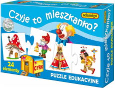 Adamigo puzzle, jehož obyvatel je to? Puzzle (6656)