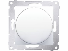 Kontaktní simon Simon 54 Rotary Dimmer na Dim LED 230V 2-250W White DS9L.01/11 (WMDS-004XLX-011)