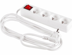 Elcan 4 Power Strip 1,5 m bílá (PM-ZW-4G-15)