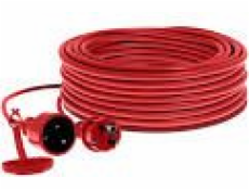 Kel Workshop Extension Cord 1-Gniejdo Z/U 30M 16A Red (W-97293)