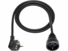 Ekonomická prodlužovací kabel 1 Nest Z/U 5M Black (EPS-105-2)