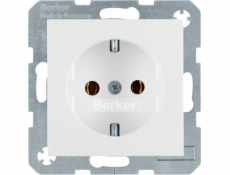 Berker Nest Schuko 16a IP20 Snow -White (47431909)