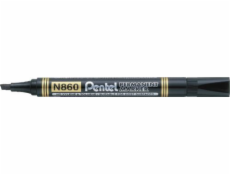 Pentel Permanent Marker N860 Cut Black Tip (42K054A)