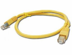 Gembird Patchcord RJ45, Flooded Cover, kat. 5e, FTP, 0,5 m, žlutá (PP22-0,5 m/y)