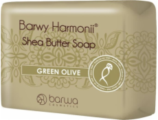 Barevné mýdlo v barvě krychle harmonie Green Olive 190G