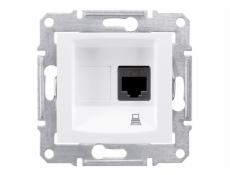 Schneider Electric Computer Socket Single Sedna RJ45 Kat. 5e UTP White (SDN4300121)