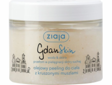 Ziaja Gdanskin Oil Body Peeling s rozdrcenými 300 ml skořápky