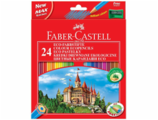 Tužky Faber-Castell Pencil 24 Colors Eco