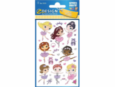 Avery Zweckform Shiny Paper Stickers - Ballerinas