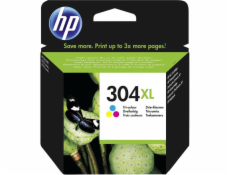 HP Original Three -Color Inkjet Insert 304xl (N9K07AE#uus)