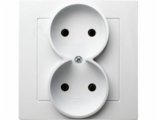 Ospel Socket As Double White (GP-2G/00)