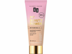 AA AA My Beauty Power Brightening Foundation 01 Vanilla 30 ml