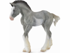 Collecta Figurine hříbě Clydesdale hříbě Blue Roan (004-88626)