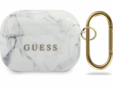 Hádej hádejte guacaptpumawh airpods pro Cover Biały/White Marble Collection