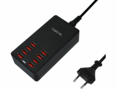 LogiLink 8XUSB, 44W (PA0140) nabíječka