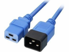 Napžňovací kabel Lindy Lindy 30121. IEC C19 - IEC C20, Blue - 2M