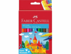 Faber-Castell Flamasters Caster 12 Colors Faber Castell