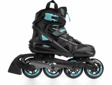 Blackwheels Black Blue Rollers 38