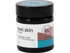 Mel Skin_detoxicizační maska ??s bahnem z Mrtvého moře po kontaminovanou pokožku a bez pevnosti 30 ml