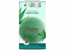 Killy s Kills_Botanical Inspirations Konjac houba pro mytí obličeje aloe vera pro normální pokožku