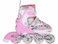 Rollers nils extrémní brusle NF10927A 2in1 Pink 39-42