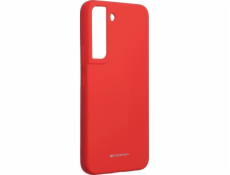 Tele.com Partner Mercury Silicone Case pro Samsung S22 Red